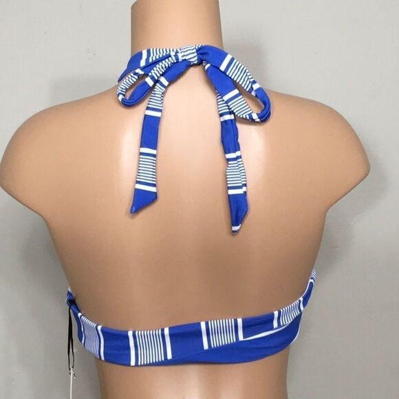 New. Lovers + Friends Sailor stripe bikini set. M-bottom/L-top. NWT - Picture 10 of 16
